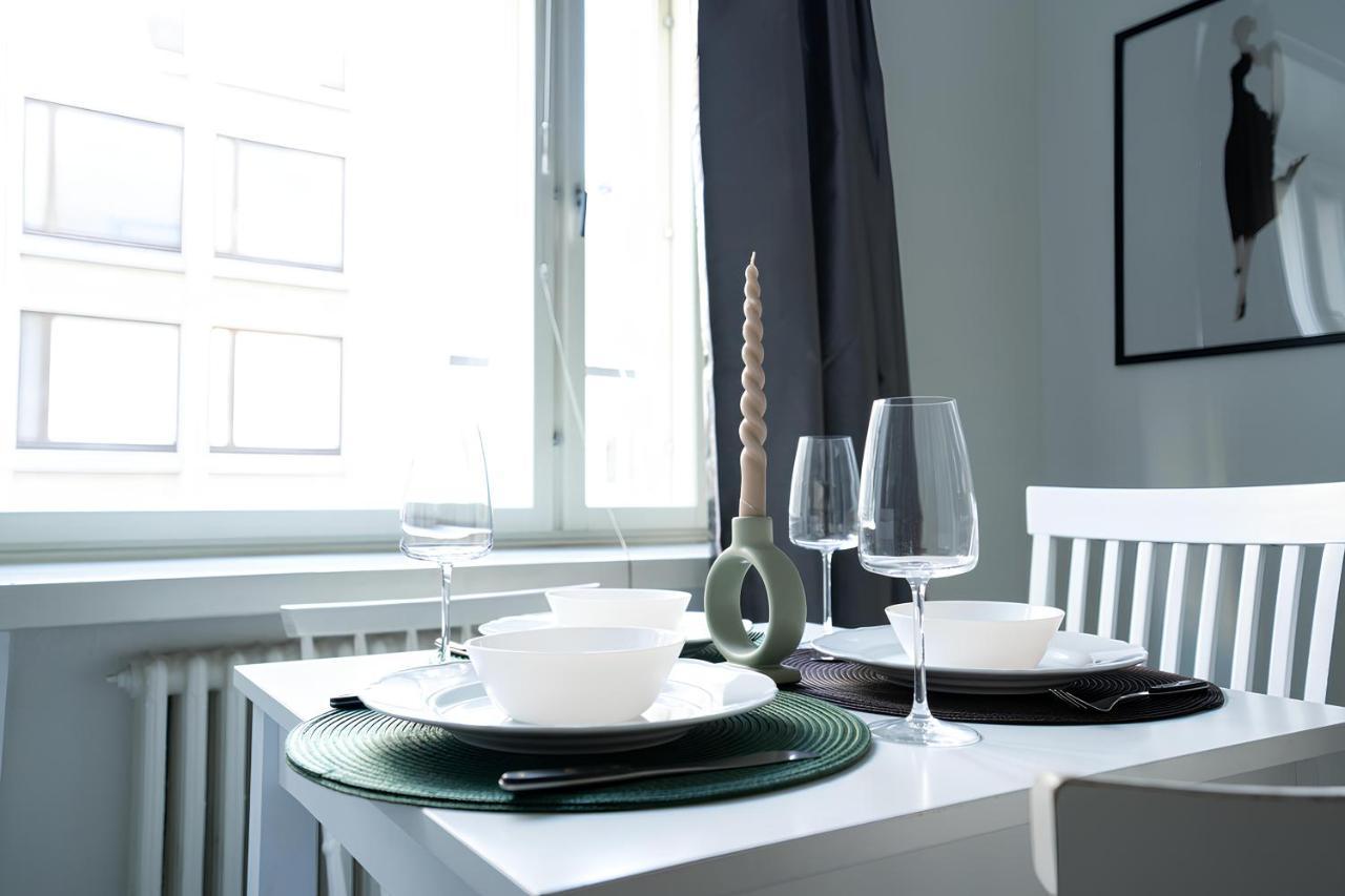 Stylish Studio At The Heart Of Helsinki Apartment Luaran gambar